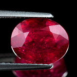 Genuine Ruby 4.44ct 10.2 x 8.2mm Madagascar VS1