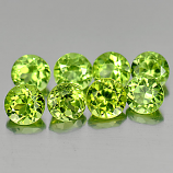 Genuine 100% Natural Peridot 0.33ct 4.1x4.1x3.1mm VS1 Pakistan