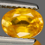 Genuine YELLOW SAPPHIRE 1.22ct 7.1 x 5.1 x 3.6mm Oval