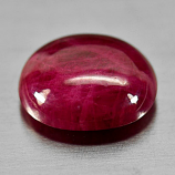 Genuine Cabochon Ruby 5.62ct 11.5 x 10.0mm Oval Opaque