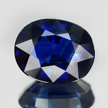 Genuine 100% Natural BLUE SAPPHIRE 1.54ct 7.7 x 6.2mm Oval (Certified)