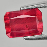 Genuine Ruby 1.28ct 7.0 x 5.0mm Octagon VS1 Clarity