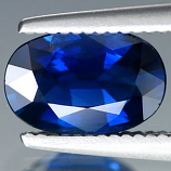 Genuine BLUE SAPPHIRE 1.22ct 8.0 x 5.4 x 3.2mm Oval VS1 Clarity