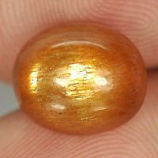 Genuine 100% Natural Sunstone 3.59ct 10.4x8.7x6.0mm Opaque Madagascar